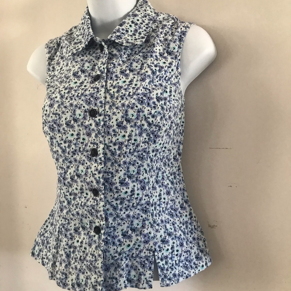 Betsy Lauren Floral Shirt